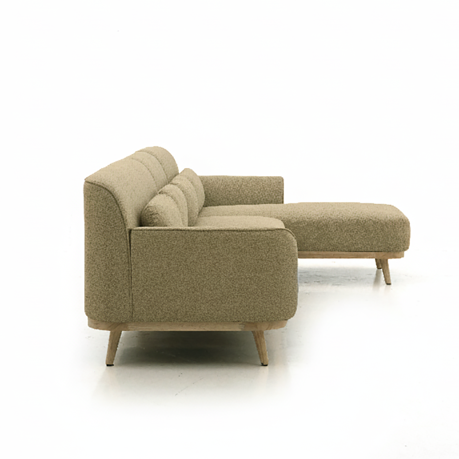 Solid Wood Sectional