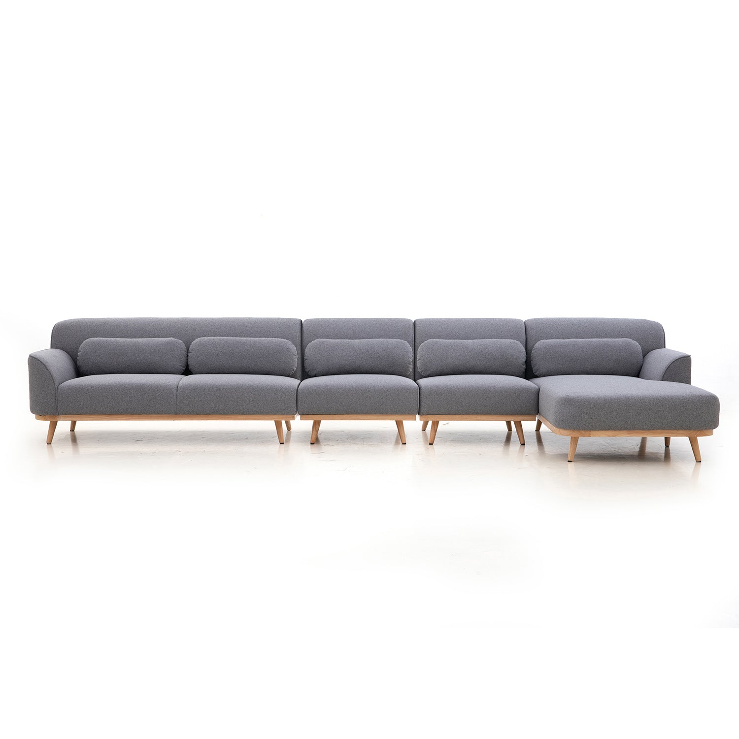 Solid Wood Sectional