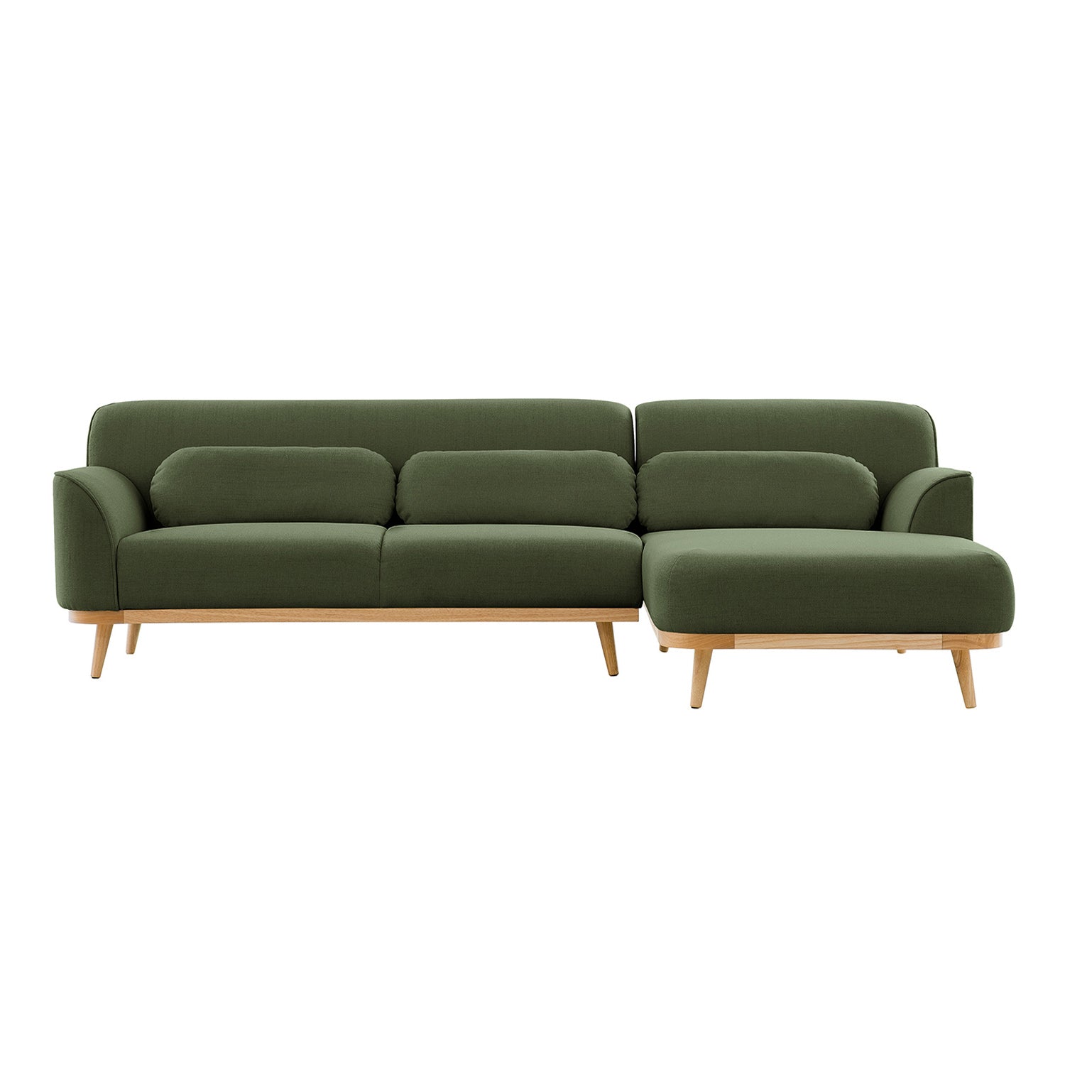 Solid Wood Sectional