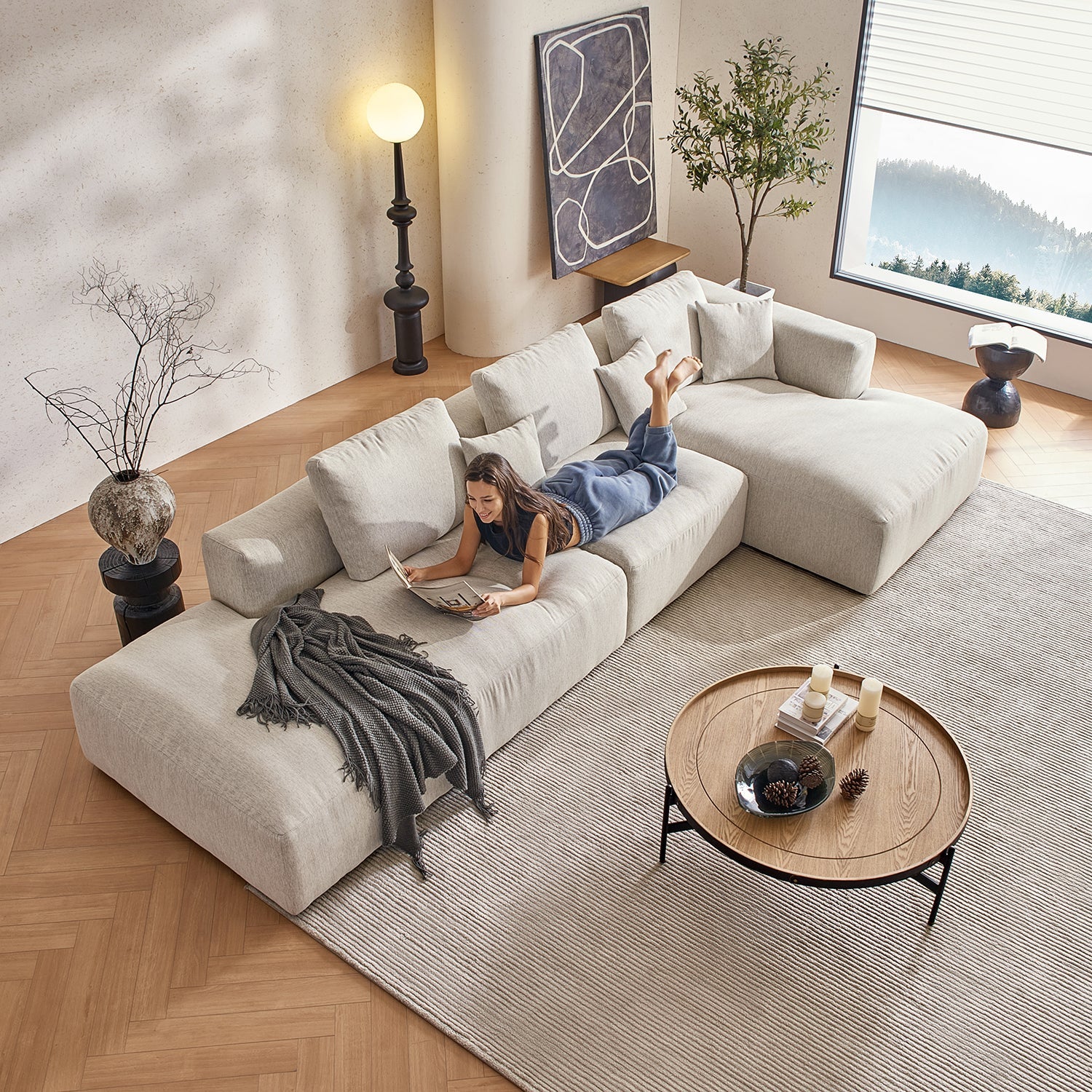 The 5th Open Sectional Sofa Foundry 