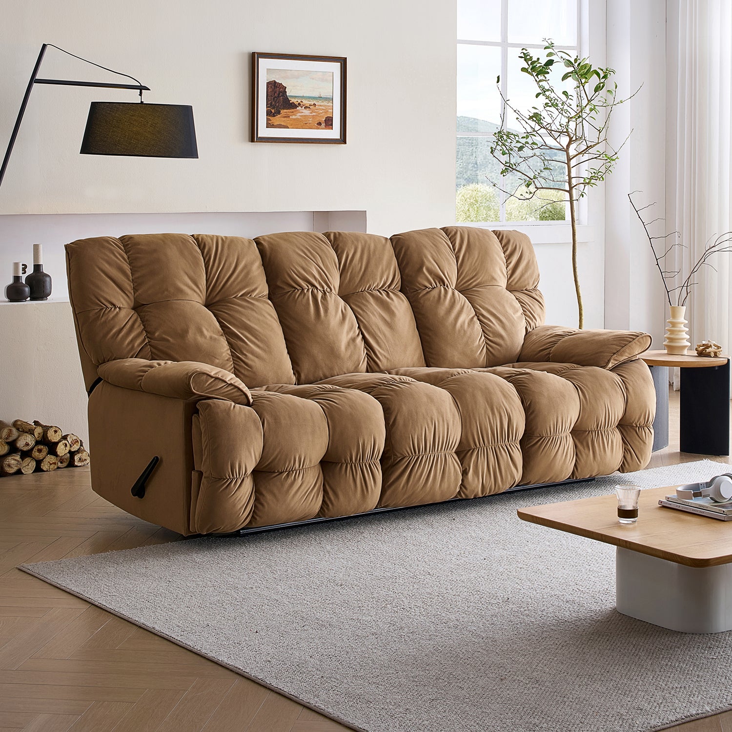 The Pillow Reclining Sofa