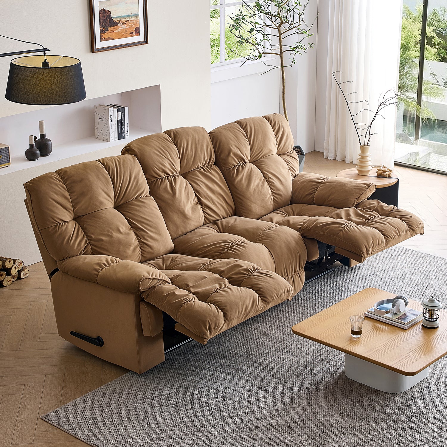 The Pillow Reclining Sofa