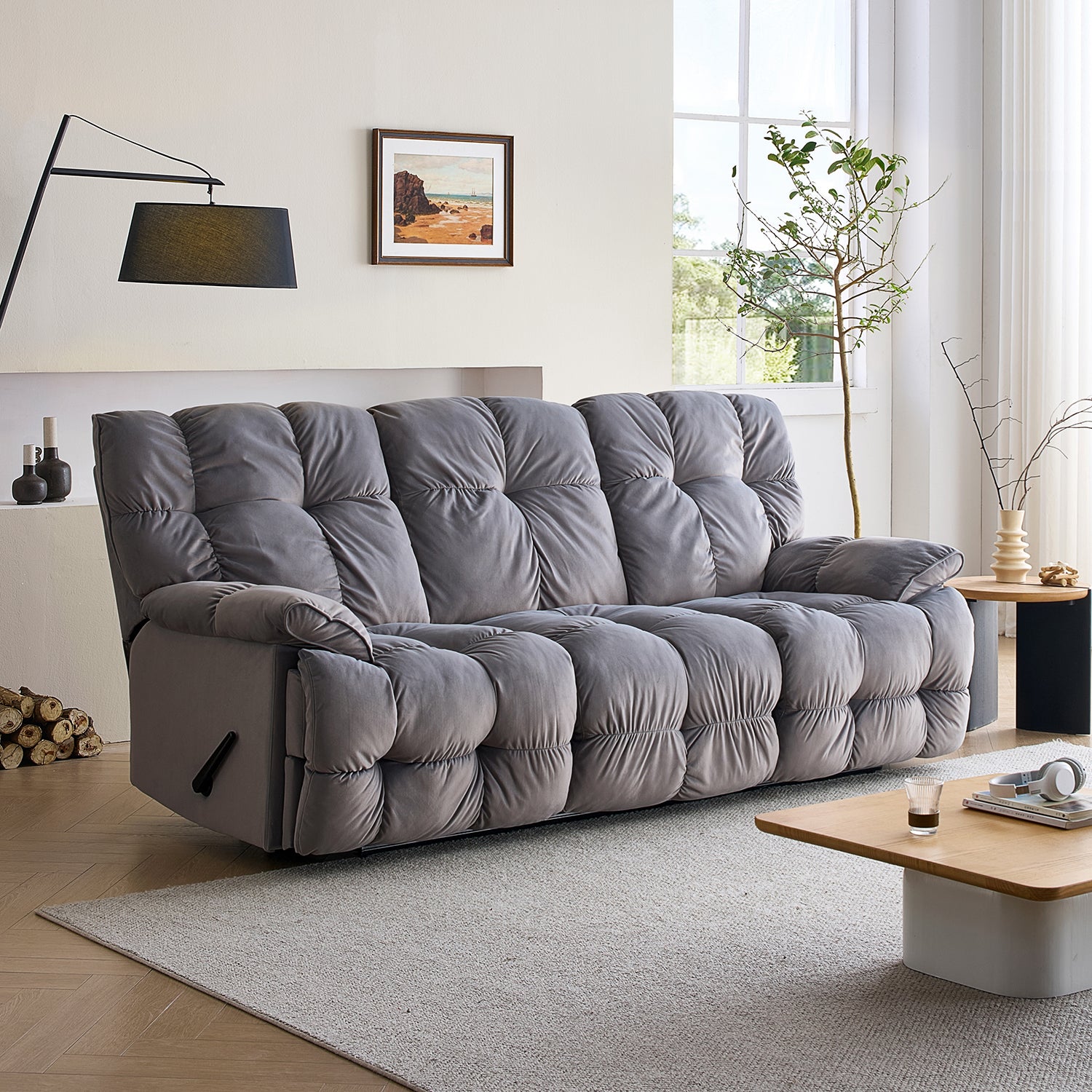The Pillow Reclining Sofa