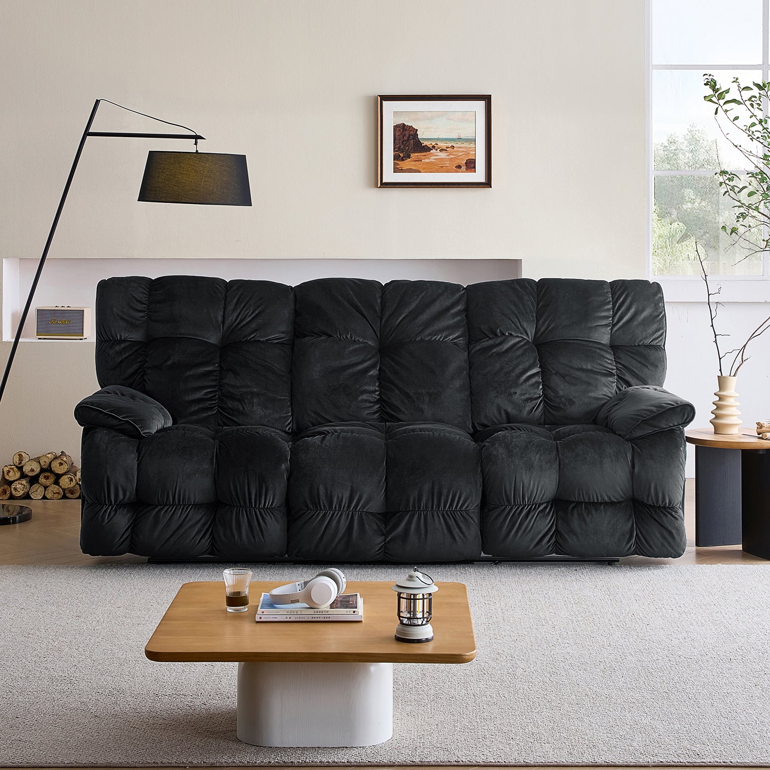 The Pillow Reclining Sofa