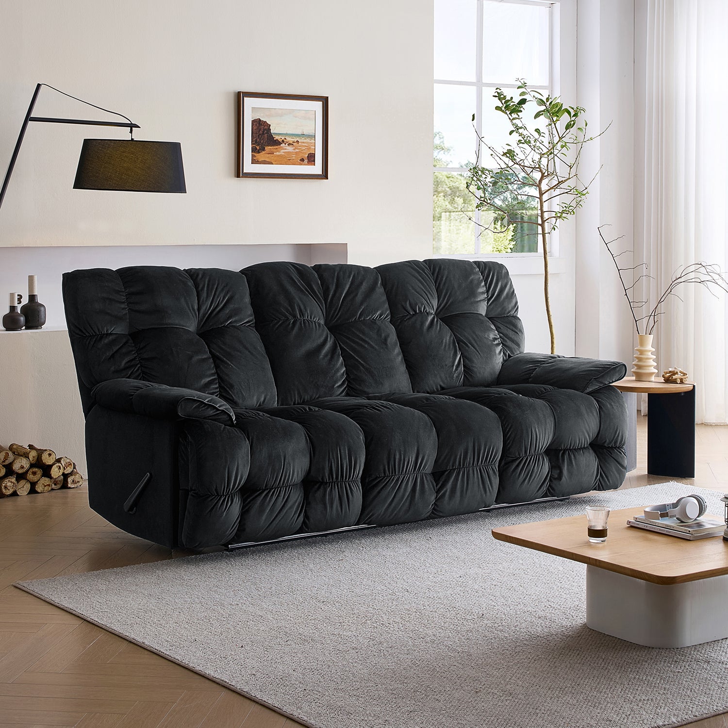 The Pillow Reclining Sofa