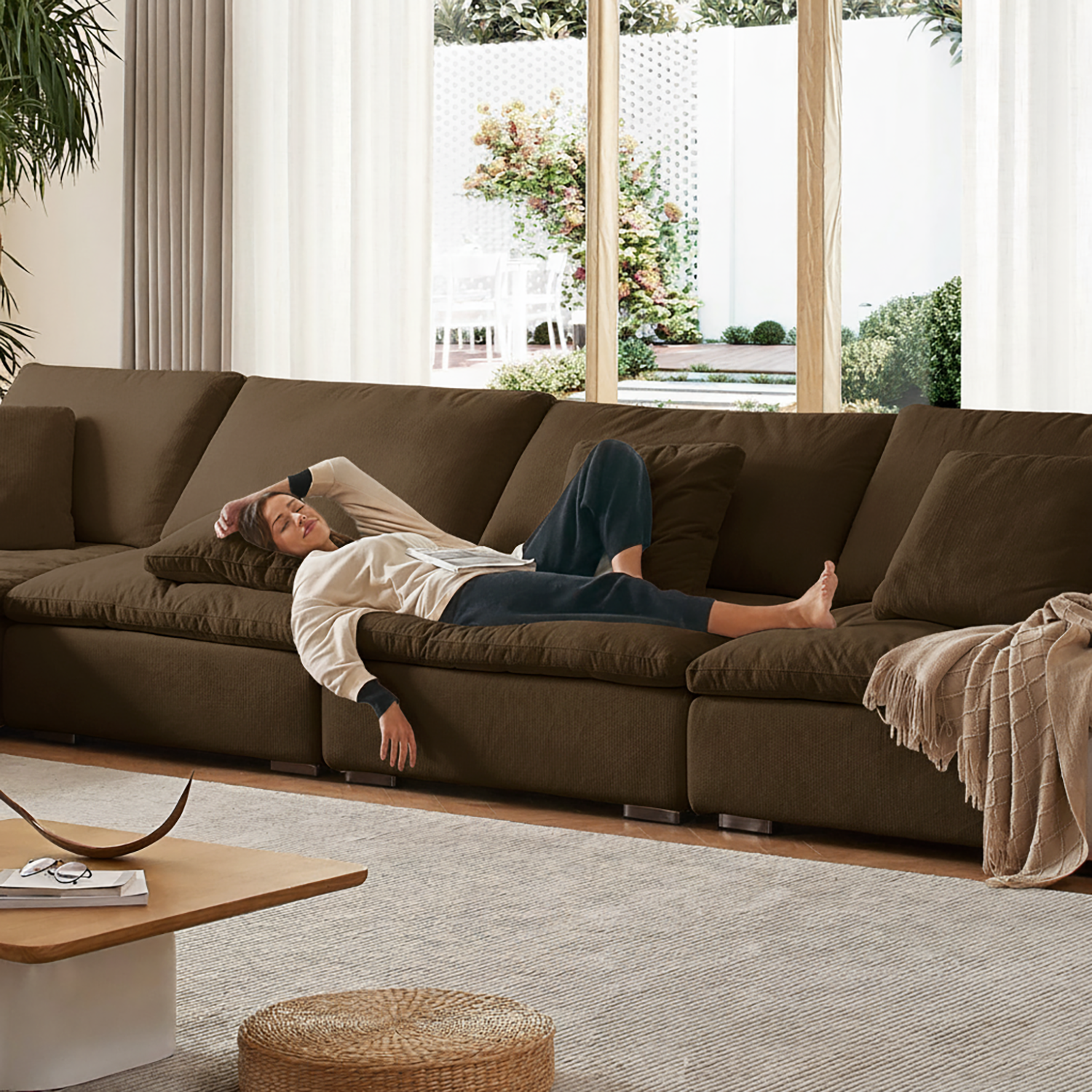 Malibu Cloud L Sectional
