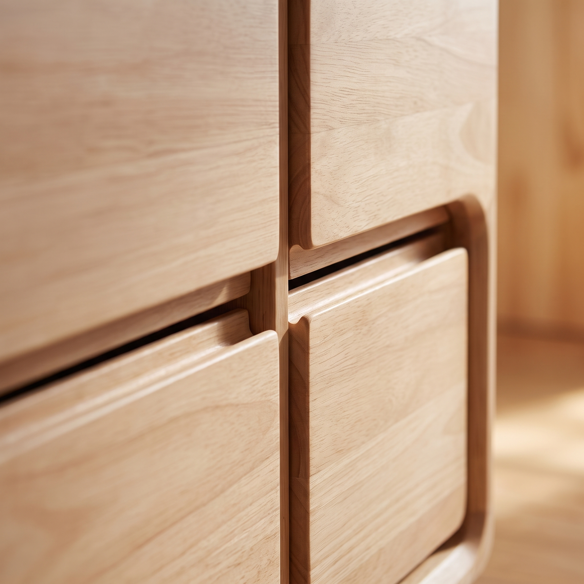 Kahana Wide Chest drawer seam detail - Valyou