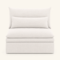 Kahala Armless — White — front view