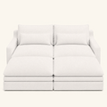 Kahala Daybed — White — 86.6 inch — front view