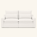 Kahala Sofa — White — 86.6 inch — front view