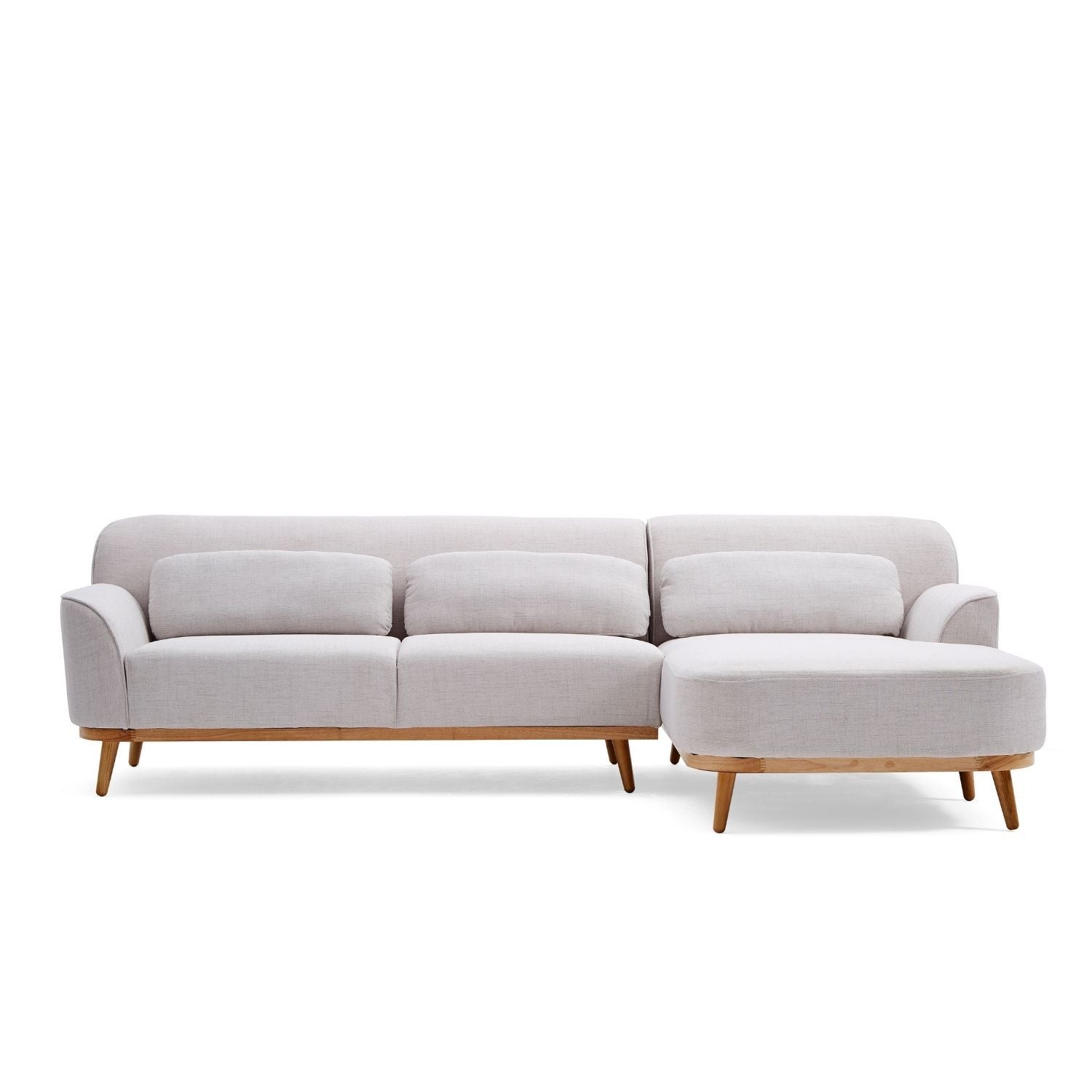 Solid Wood Sectional Sofa Valyou Furniture 