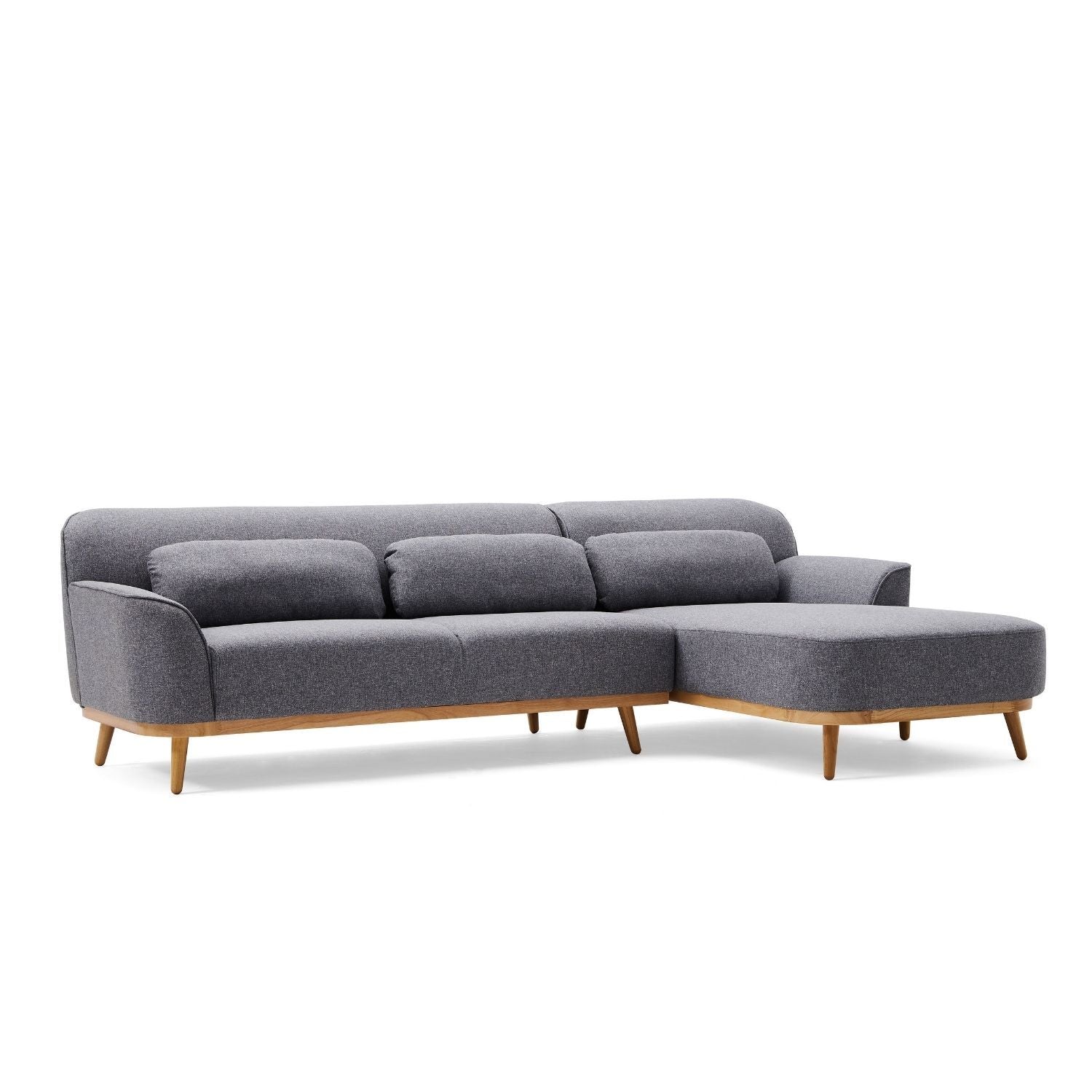 Solid Wood Sectional Sofa Valyou Furniture 