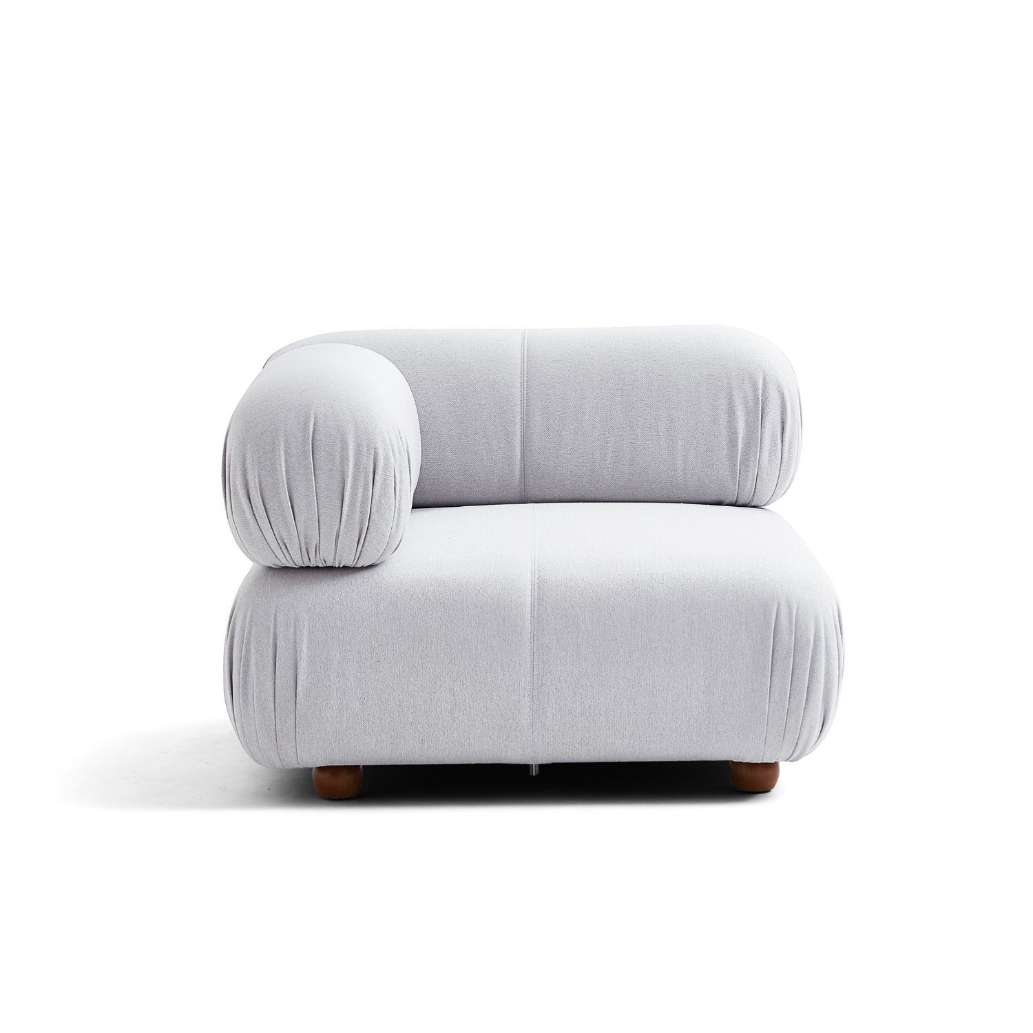Pebbles Corner Seat Sofa Milozze Linen White 