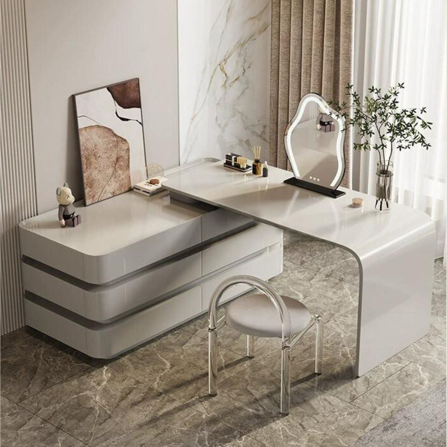 Onsen Vanity with Drawers