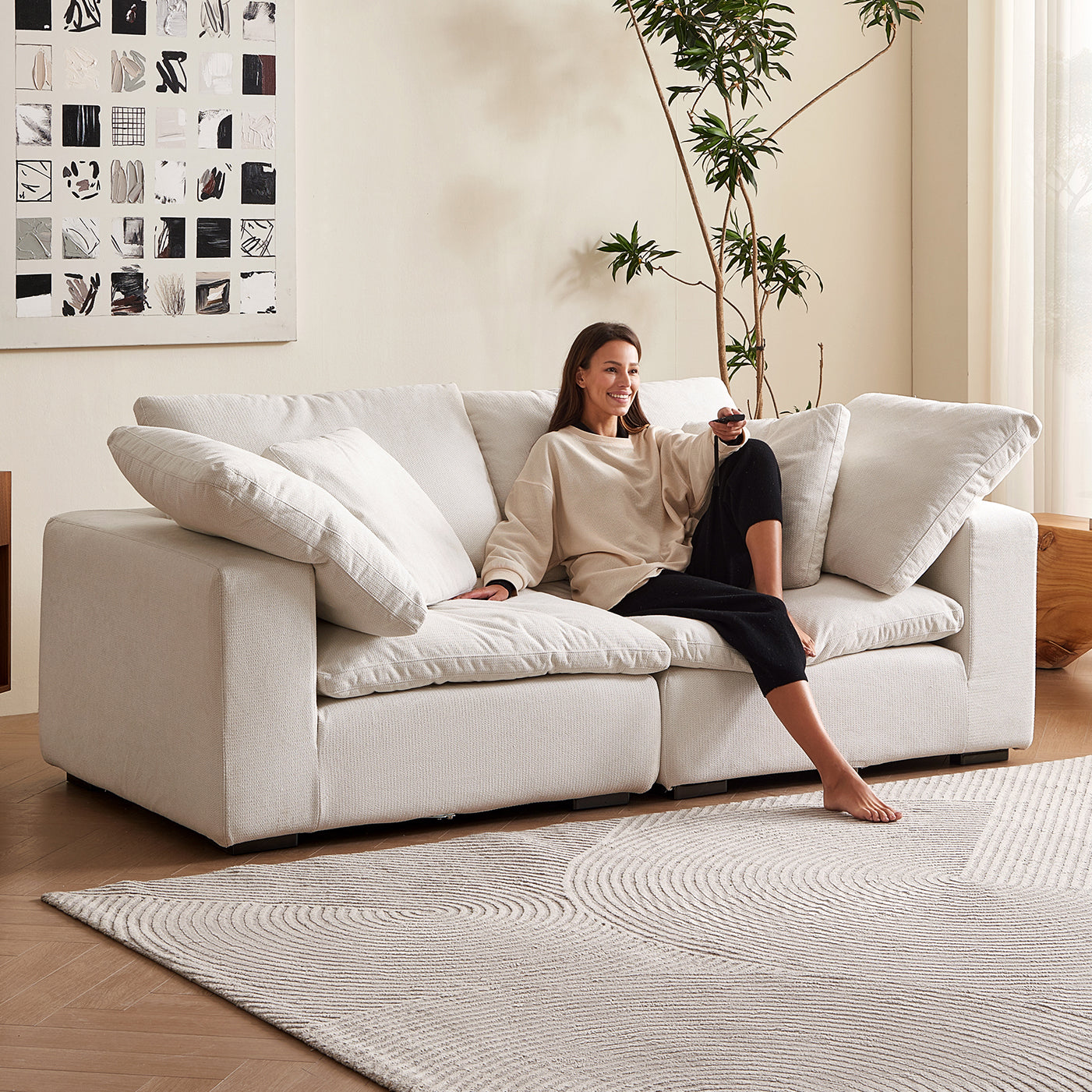 Malibu Cloud Sofa — Valyou Hawaii 4th of July Sale